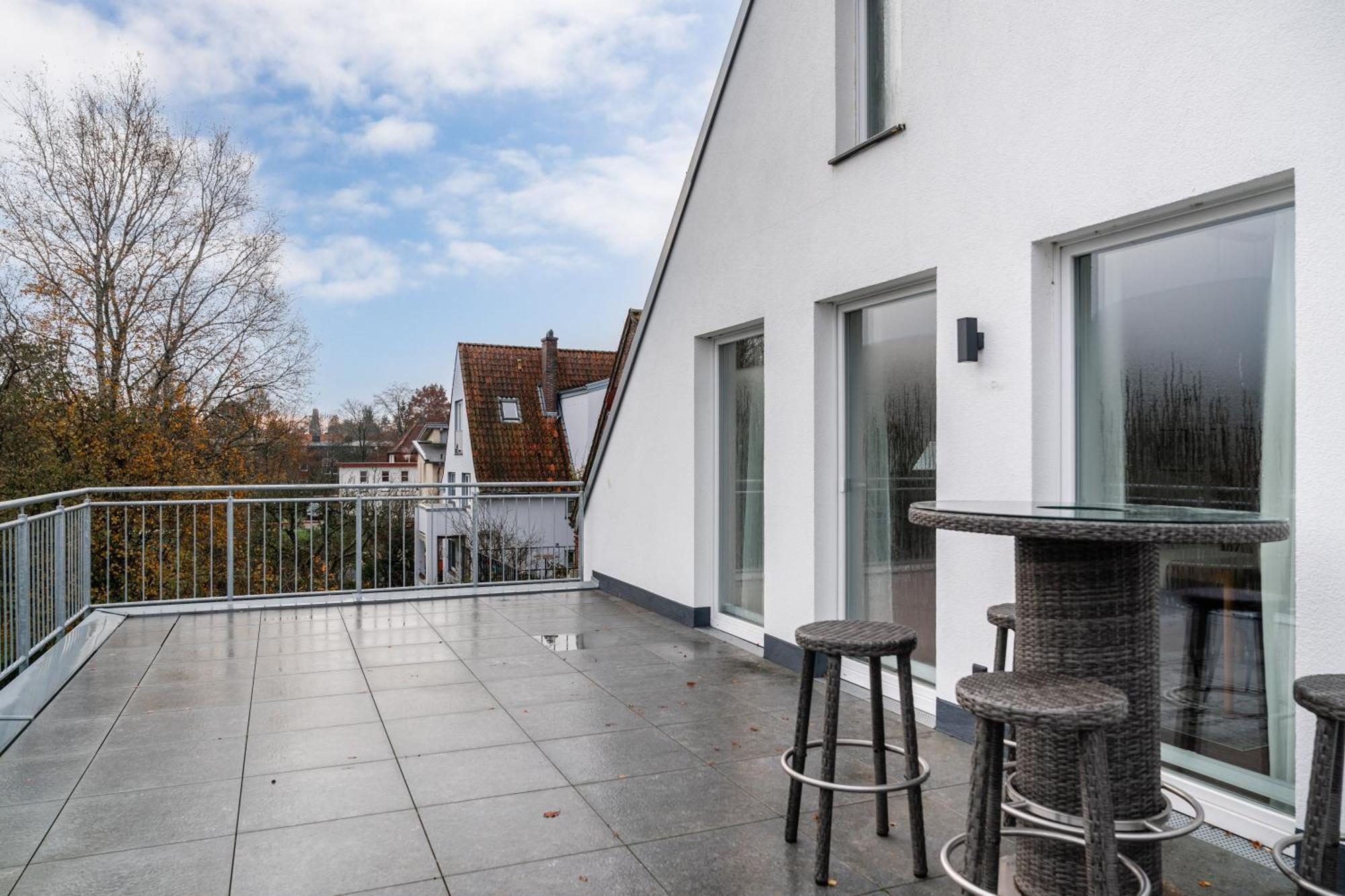 Penthouse Am Marschweg Lägenhet Oldenburg Exteriör bild